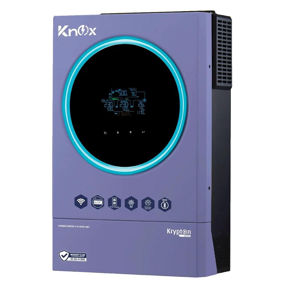 Knox Krypton 8000 6kW Hybrid Solar Inverter – Nova Energy